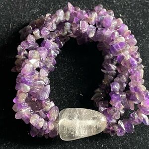 Amethyst bracelet